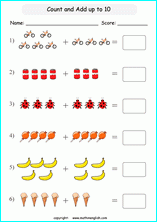 Grade 1 Addition Up To 20 With Pictures And Visuals Math School 