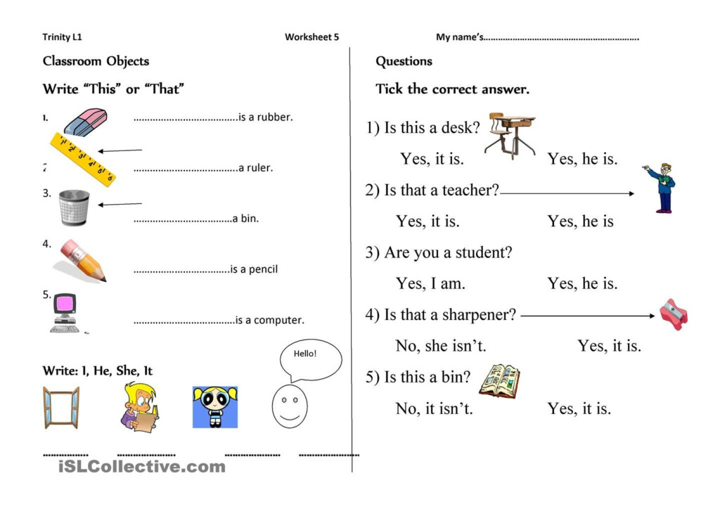 Grade 1 Cambridge Primary English Worksheets