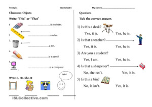 Grade 1 Cambridge Primary English Worksheets