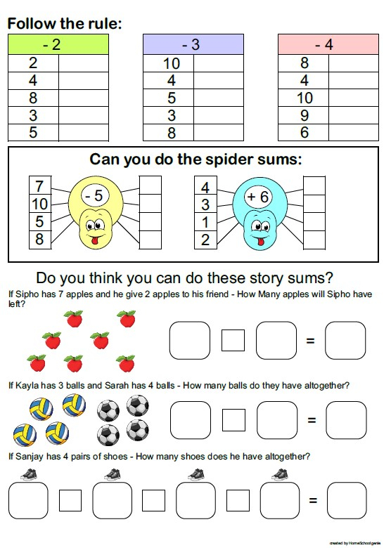Grade 1 Math Worksheet Bundle Term 3 Teacha 