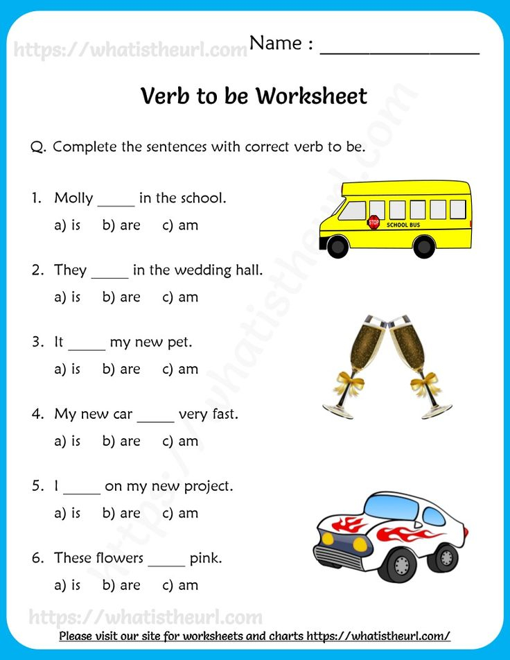 Grade 2 English Verb Worksheets
