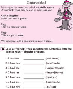 Grade 2 Grammar Lesson 6 Nouns Singular And Plural 2nd Grade