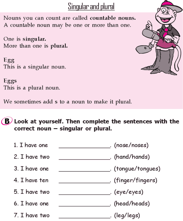 Grade 2 Grammar Lesson 6 Nouns Singular And Plural 2nd Grade 