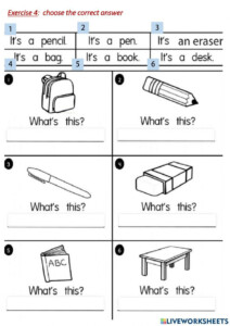Grade 2 Worksheet English As A Second Language ESL Worksheet