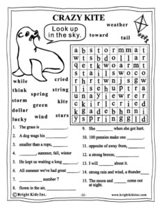 Grade 3 English Worksheets
