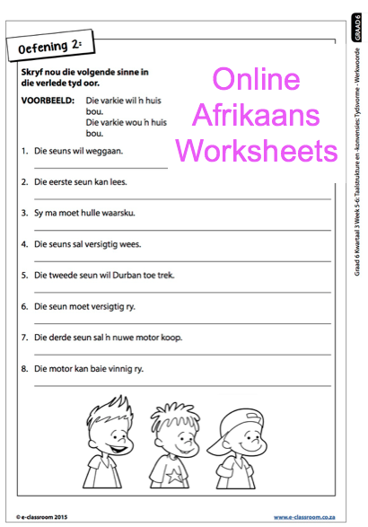 Grade 4 English Worksheets Pdf South Africa Worksheets Joy