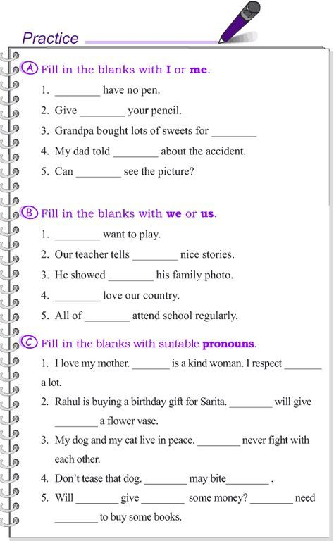 Grade 4 Grammar Lesson 9 Pronouns Number Gender And Case 3 
