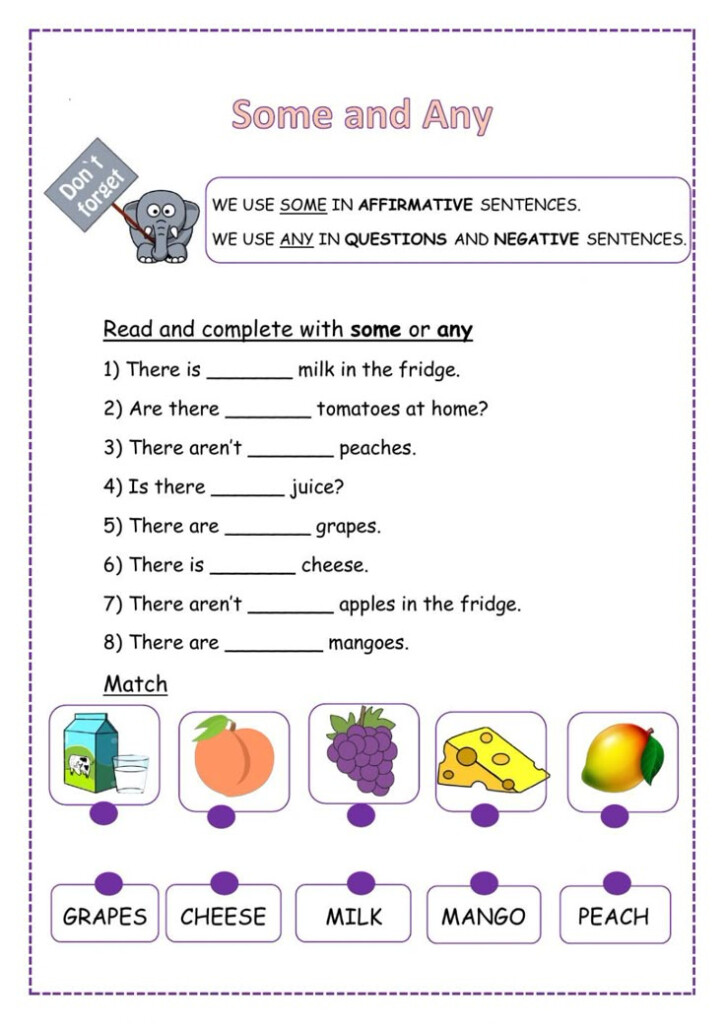 Grade 4 Worksheets English