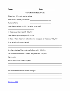 Grade 5 Writing Worksheets
