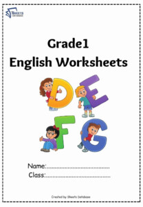 Grade1 English Worksheets Sheets