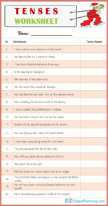 Grammar Class 10 Worksheet