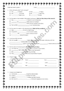 Grammar Worksheets For Grade 6 With Answers Worksheets For Kindergarten
