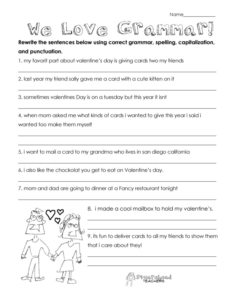 Grammar Worksheets Year 6 Printable Peggy Worksheets