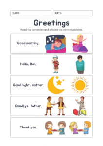 Greetings Online Worksheet For PPKIP You Can Do The Exercises Online O