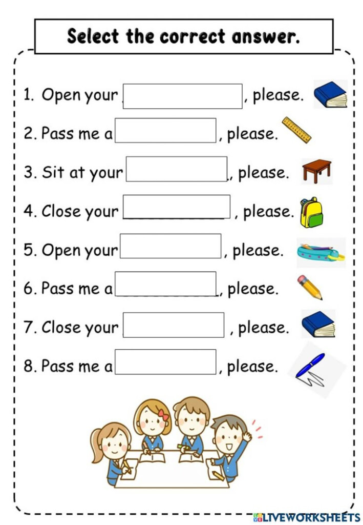 Imperatives Online Worksheet For CEFR Year 1 You Can Do The Exercises 