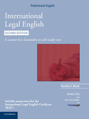 International Legal English Business Professional And Vocational 