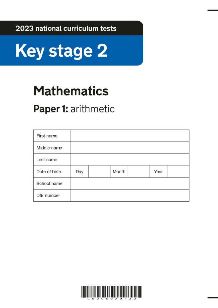 Key Stage 2 2023 Maths SATs Papers TheSchoolRun
