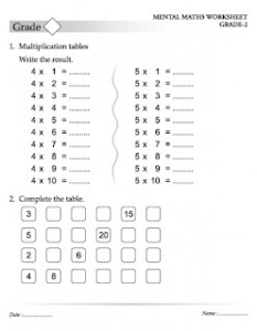 Key Stage 2 Maths Worksheets Maths Worksheets For Kids