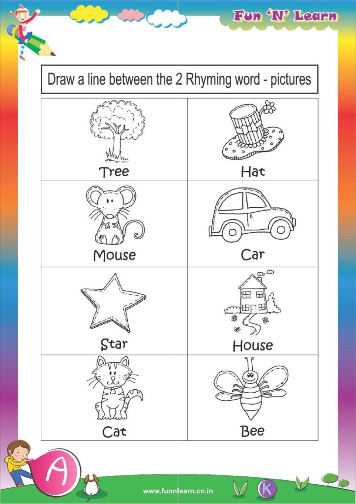 Kg 2 English Worksheets