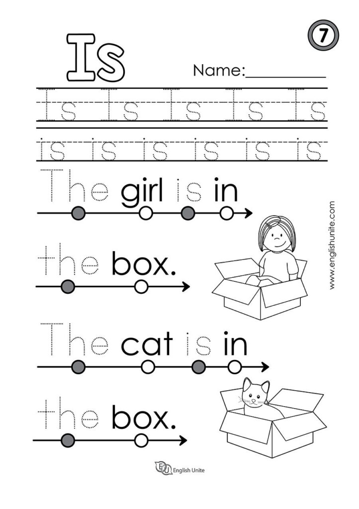 Kindergarten Kg2 English Worksheets