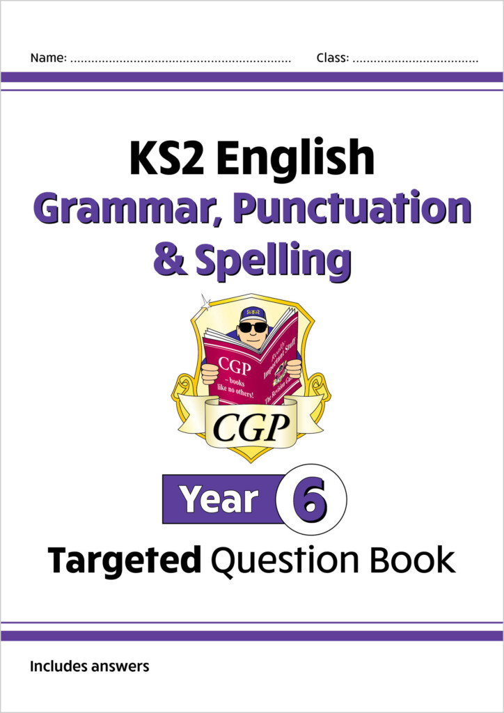 KS2 English Year 6 Grammar Punctuation Spelling Targeted Question 
