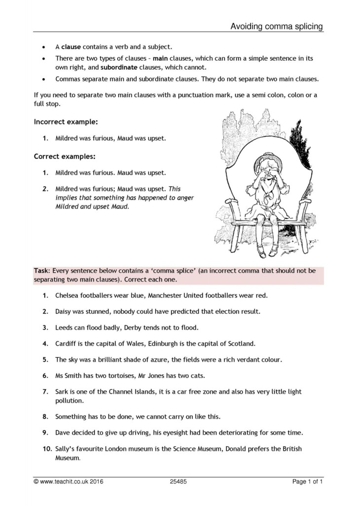 KS3 Grammar Worksheets