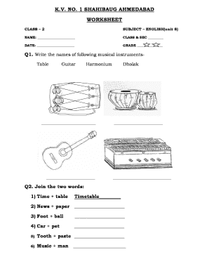 Kv Worksheets For Class 2 English Pdf Kv Worksheet For Class 4 