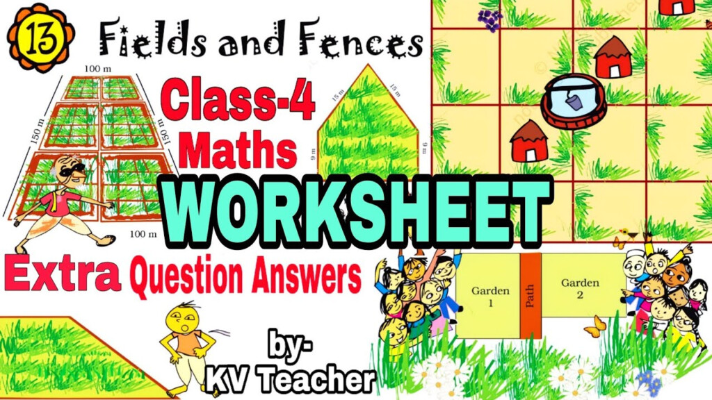Kv Worksheets For Class 4 Maths Building With Bricks Worksheet With 