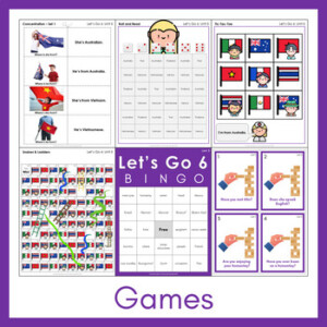 Let 39 s Go 6 Unit 5 Worksheets And Games 410 Pages By English Republic