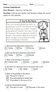 Listening Comprehension Online Exercise For Grade 2 Live Worksheets