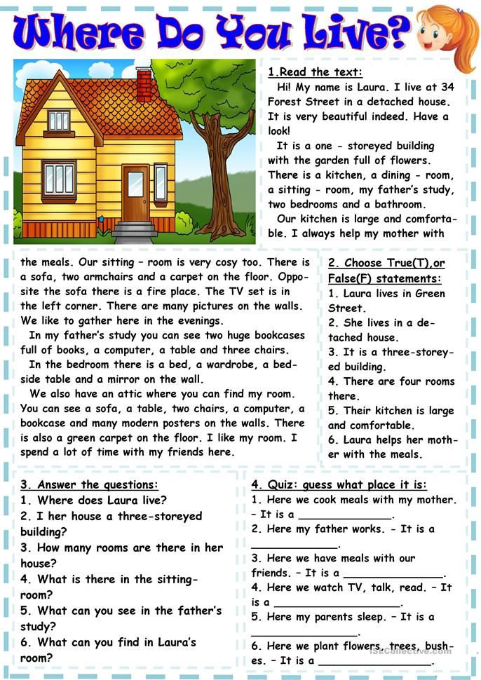 Live Worksheets English Form 1