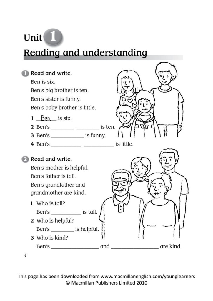 Macmillan English Practice Book Unit 1 Level 1 By Macmillan Polska Sp 