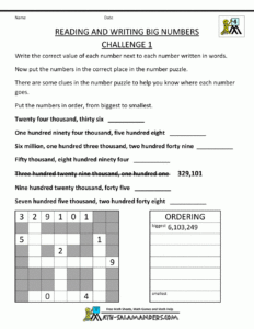 Math And Reading Worksheets For 4th Grade Lori Sheffield 39 s Reading