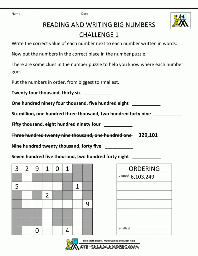 Math And Reading Worksheets For 4th Grade Lori Sheffield 39 s Reading 