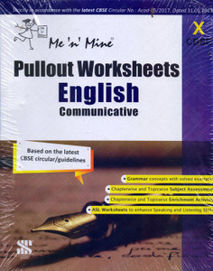 Me 39 n 39 Mine Pullout Worksheets English Communicative Class 10 Buy Me 