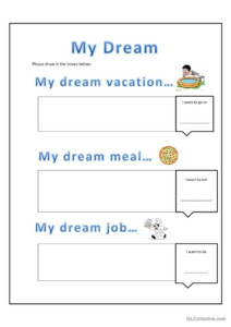 My Dream English ESL Worksheets Pdf Doc