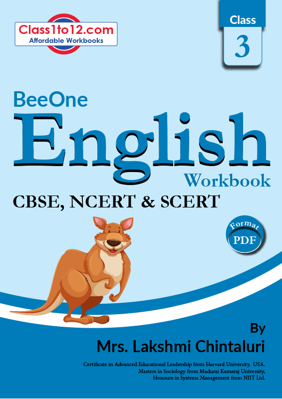 NCERT CBSE Class 3 English Worksheets Workbook 2022 23