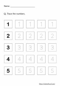 Numbers Worksheets Bundle For Grade 1 Your Home Teacher