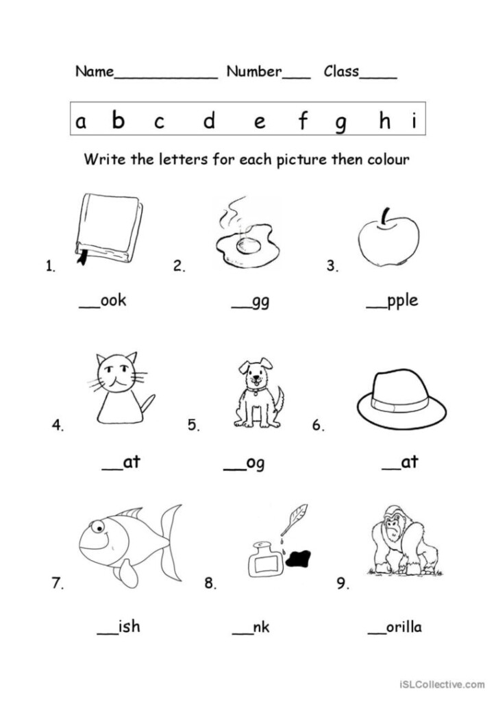 Phonics Worksheet English ESL Worksheets Pdf Doc