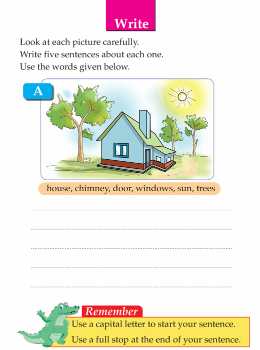 Picture Composition Worksheets For Grade 5