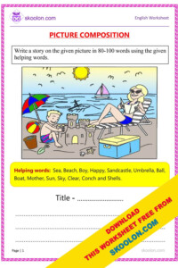Picture Composition Writing Skoolon