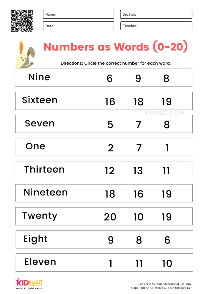 Pin On Free Numbers Worksheets Printables