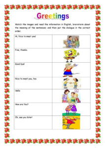 Polite Expression Worksheet Grade 2