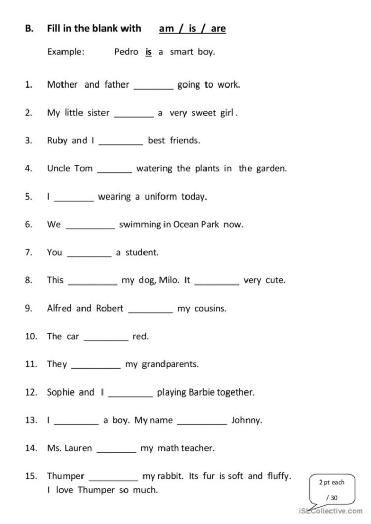 PRIMARY 1 English ESL Worksheets Pdf Doc