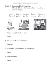 Primary 2 English Vocabulary Practice CPD Singapore Education