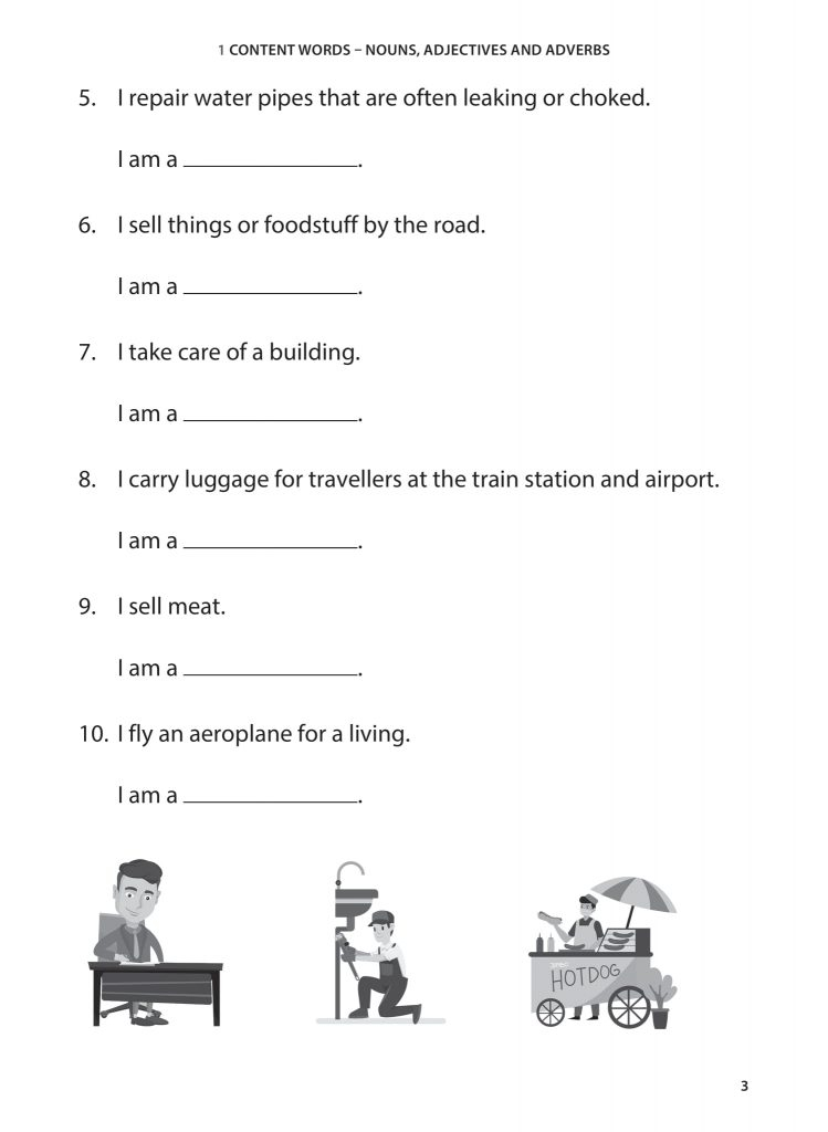 Primary 2 English Vocabulary Practice CPD Singapore Education 