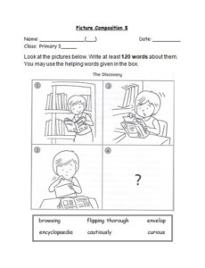 Primary 3 English Worksheets