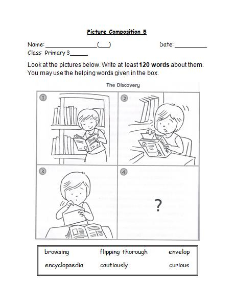Primary 3 English Worksheets