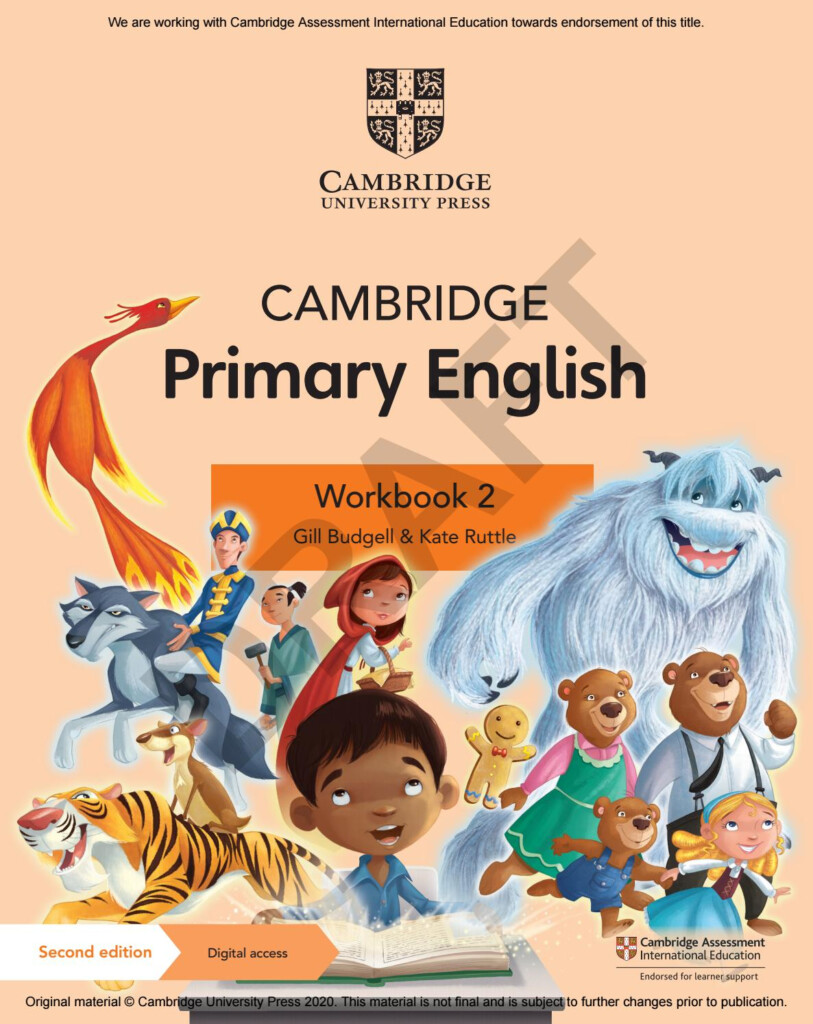 Primary English Workbook 2 Sample By Cambridge International Education 
