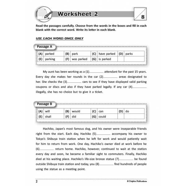 Primary Grammar Worksheets 4